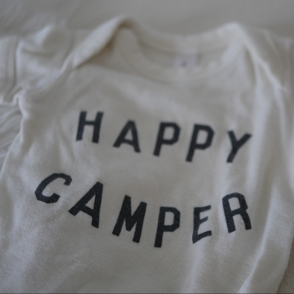 “Happy Camper” onesie - Picture 2 of 3